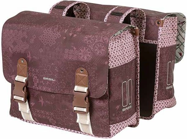 Basil Bohème Dubbele Fietstas - Blauw - 35 Liter