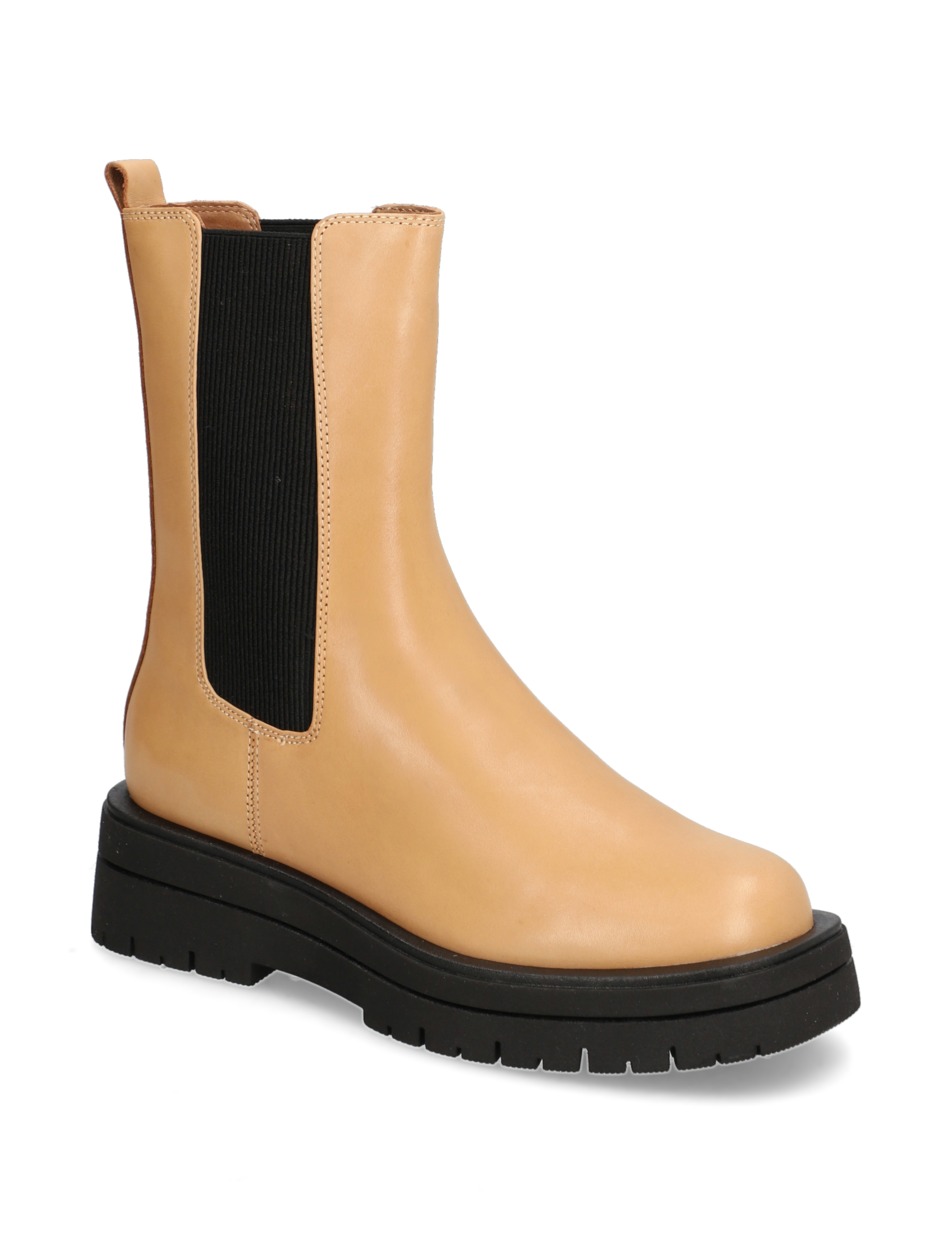 Glattleder Chelsea Boot