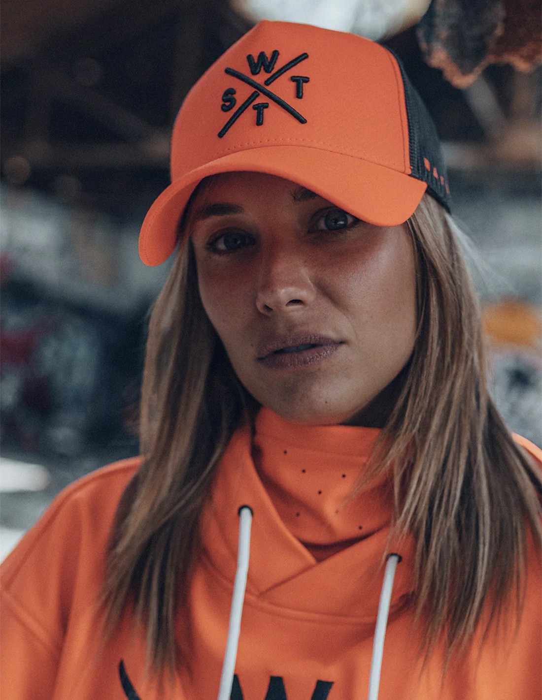 watts Casquette Truck Orange