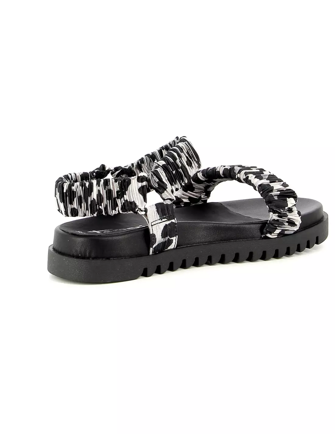 TAMARIS 28216 - Sandales & nu-pieds Blackleopard