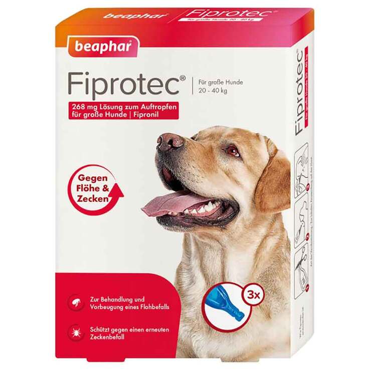 Fiprotec 268 mg Lösung z.Auftr.für große Hunde, 3X2.68 ml
