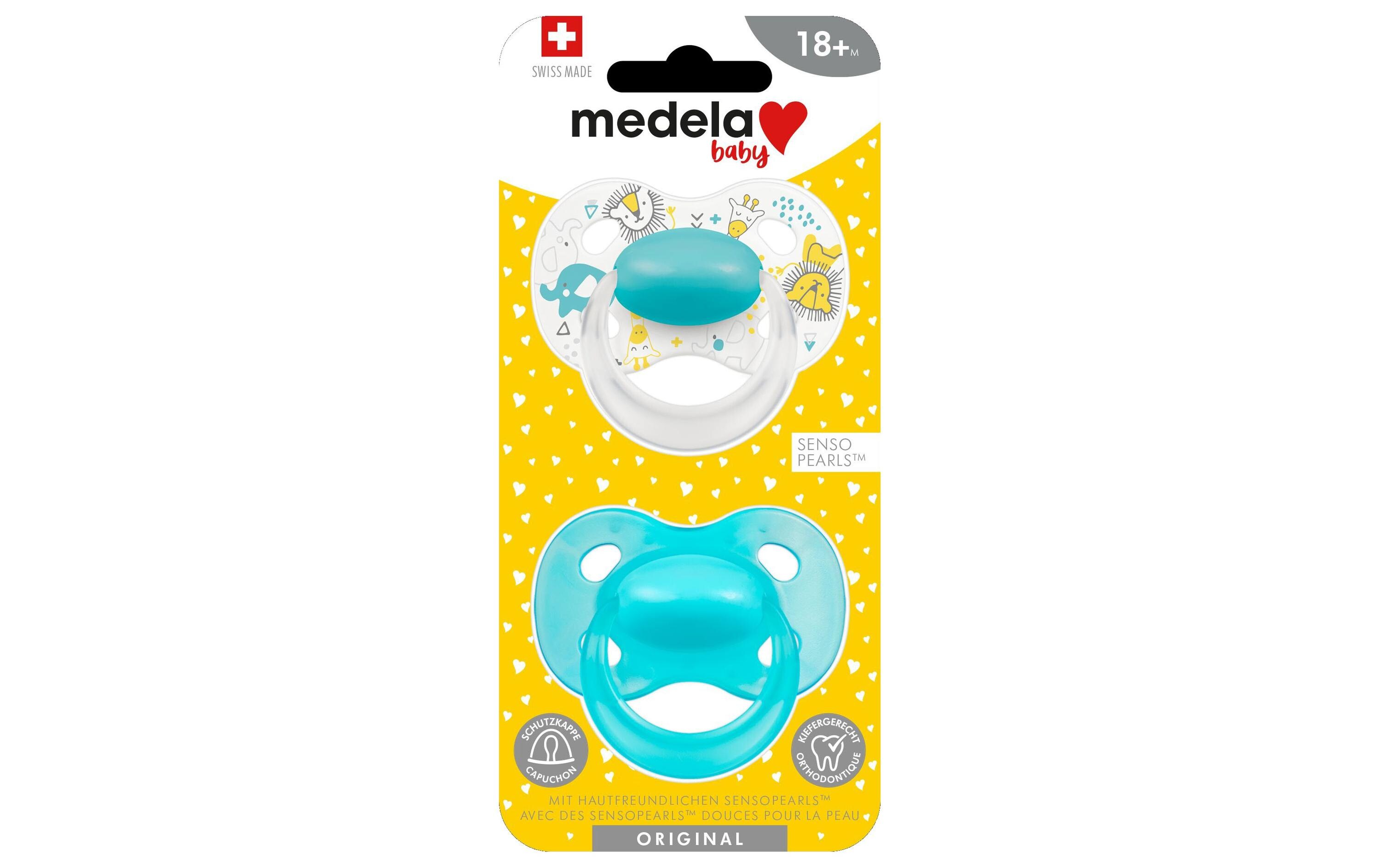 Nuggi Original 2 Stk. 18 m+Baby Schnuller Original 18+ boy Duo
