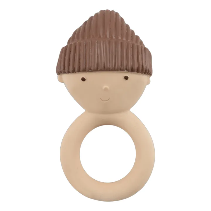 WE ARE GOMMU Anneau de dentition en hevea | Crème