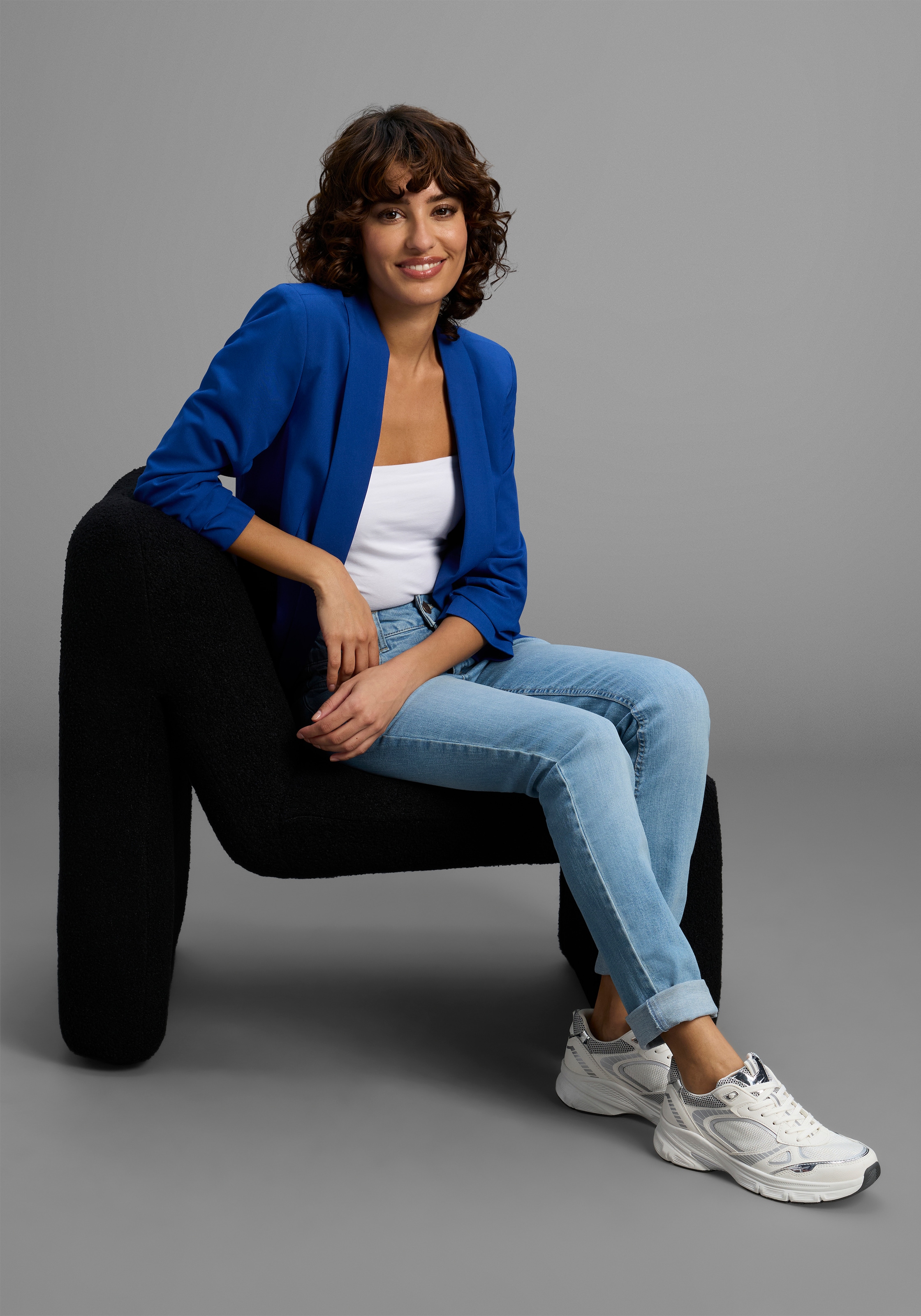 Laura Scott Bandeautop , trägerlos und figurbetont