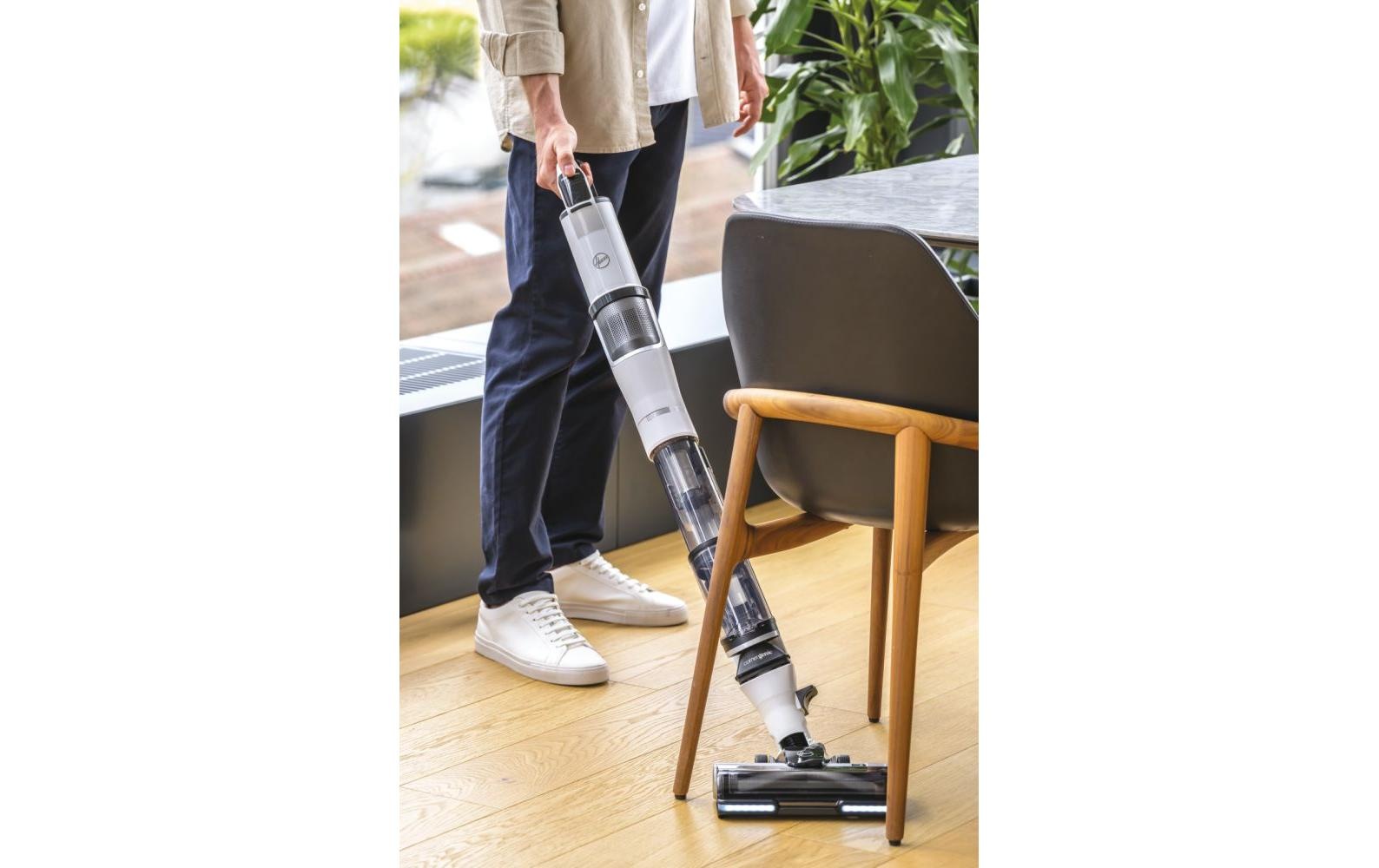 Hoover Akku-Hand-und Stielstaubsauger »HFX20H 11 Chalk White«