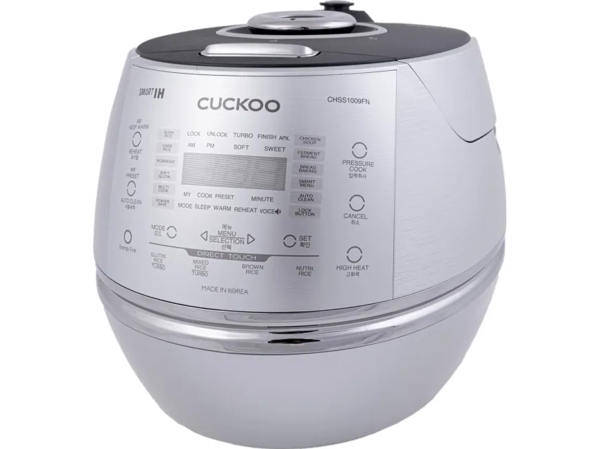 Cuckoo CRP-CHSS1009FN - Trykkoger til ris - 1.8 liter