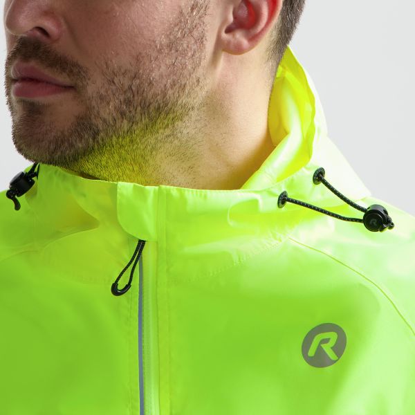 Rogelli Core Commuter Unisex Regnjakke, Yellow