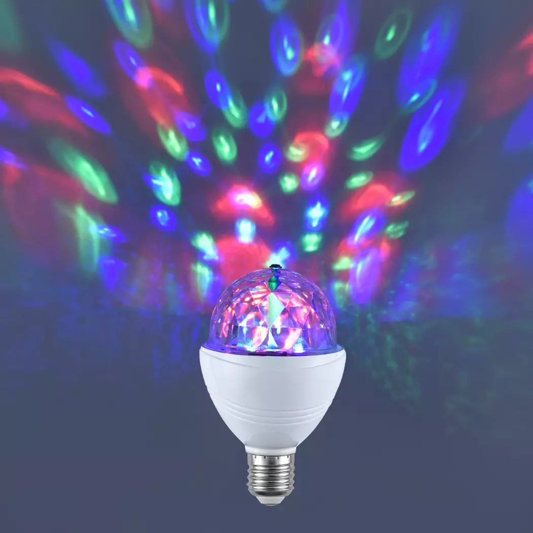 LED-Discobirne E27/ 3Watt Energie A