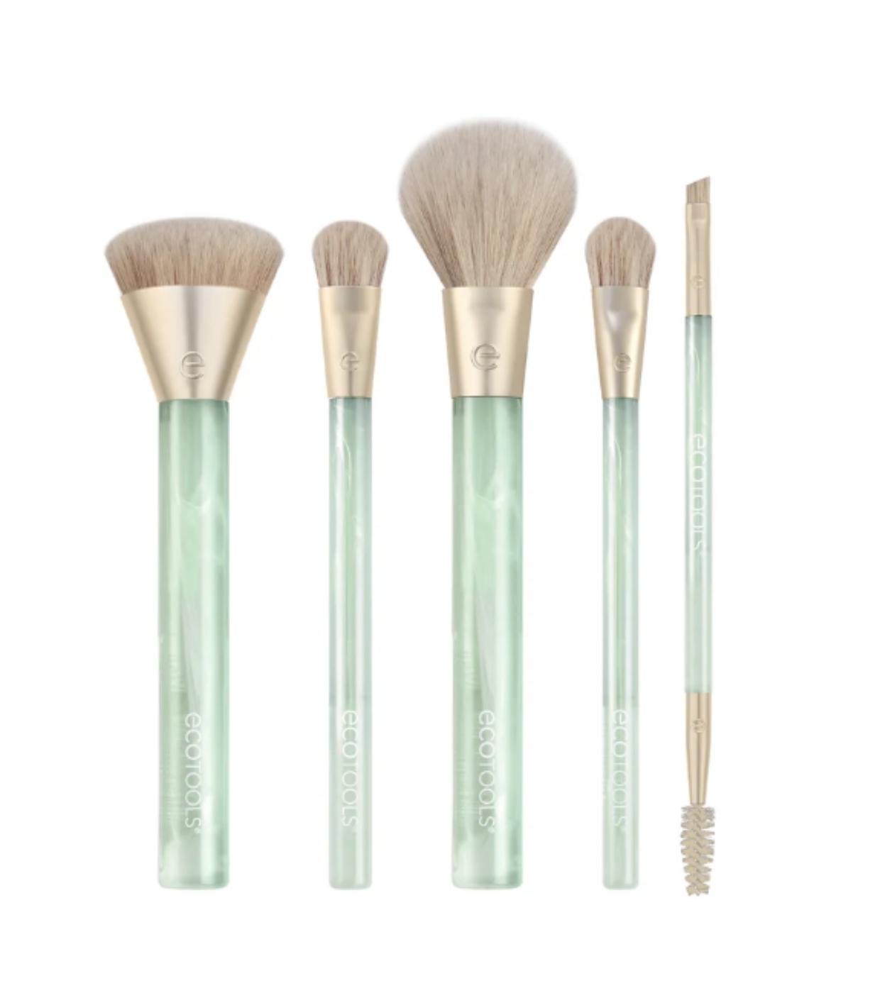 Ecotools - *Sea Gems* - Conjunto de pincéis The Everyday Edit