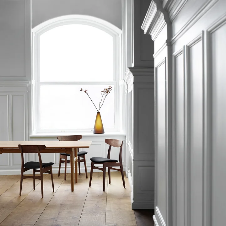 Carl Hansen - CH30P Stuhl, Walnuss geölt / Fiord 981