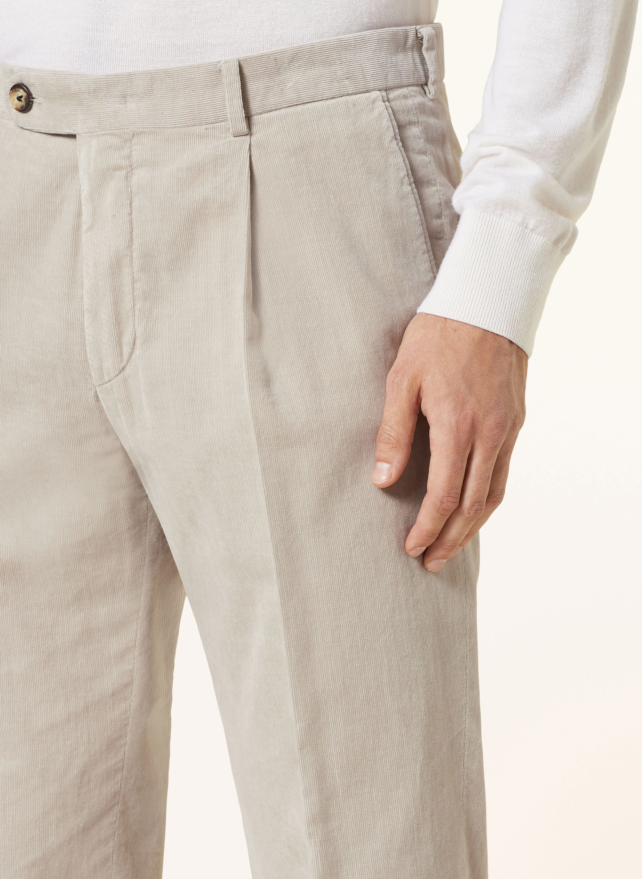 windsor. Anzughose SILVI-W3 Extra Slim Fit aus Cord