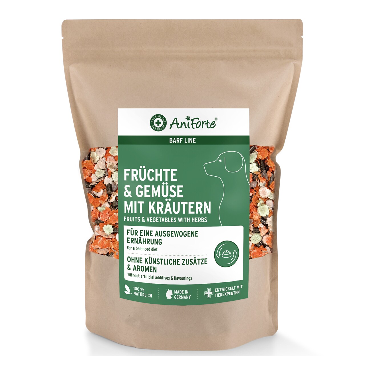 AniForte BARF- Line Früchte & Gemüse mit Kräutern 1kg