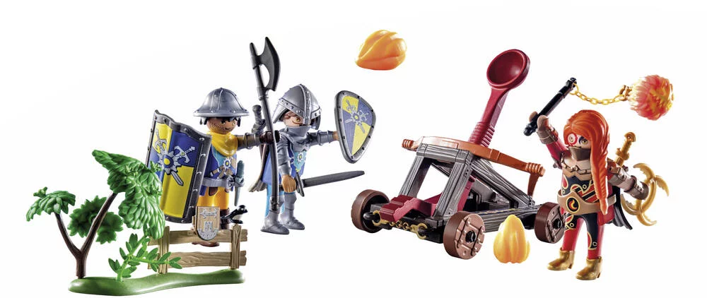 CHEVALIERS ET CATAPULTE - 71485
