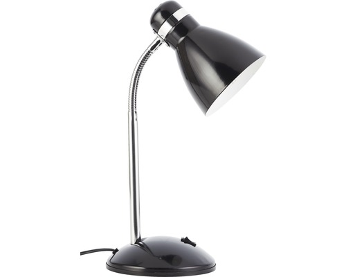 Tafellamp, 1-lichts, H 42 cm, Allison, zwart