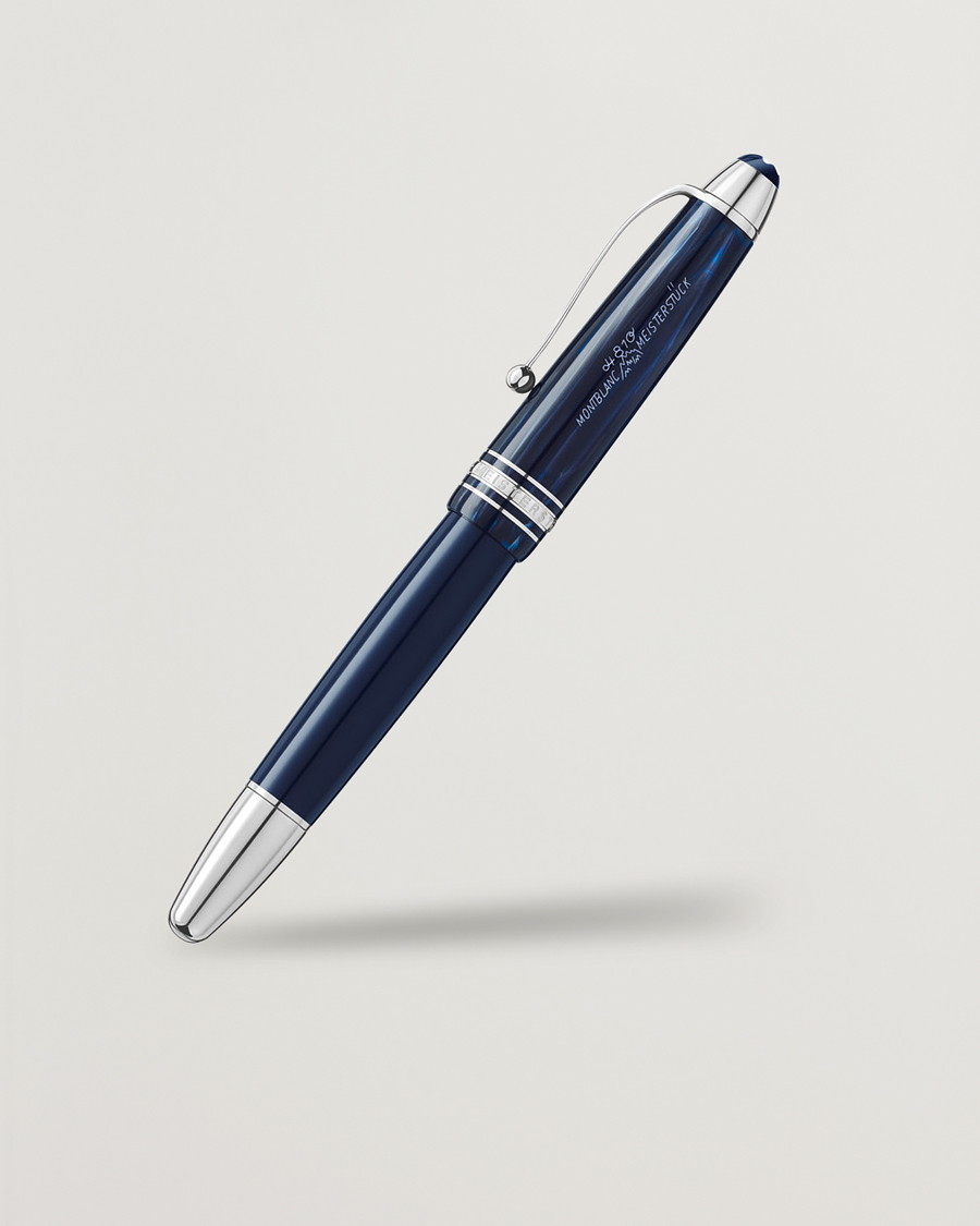 Montblanc Meisterstück Precious Resin FP LeGrand F Blue