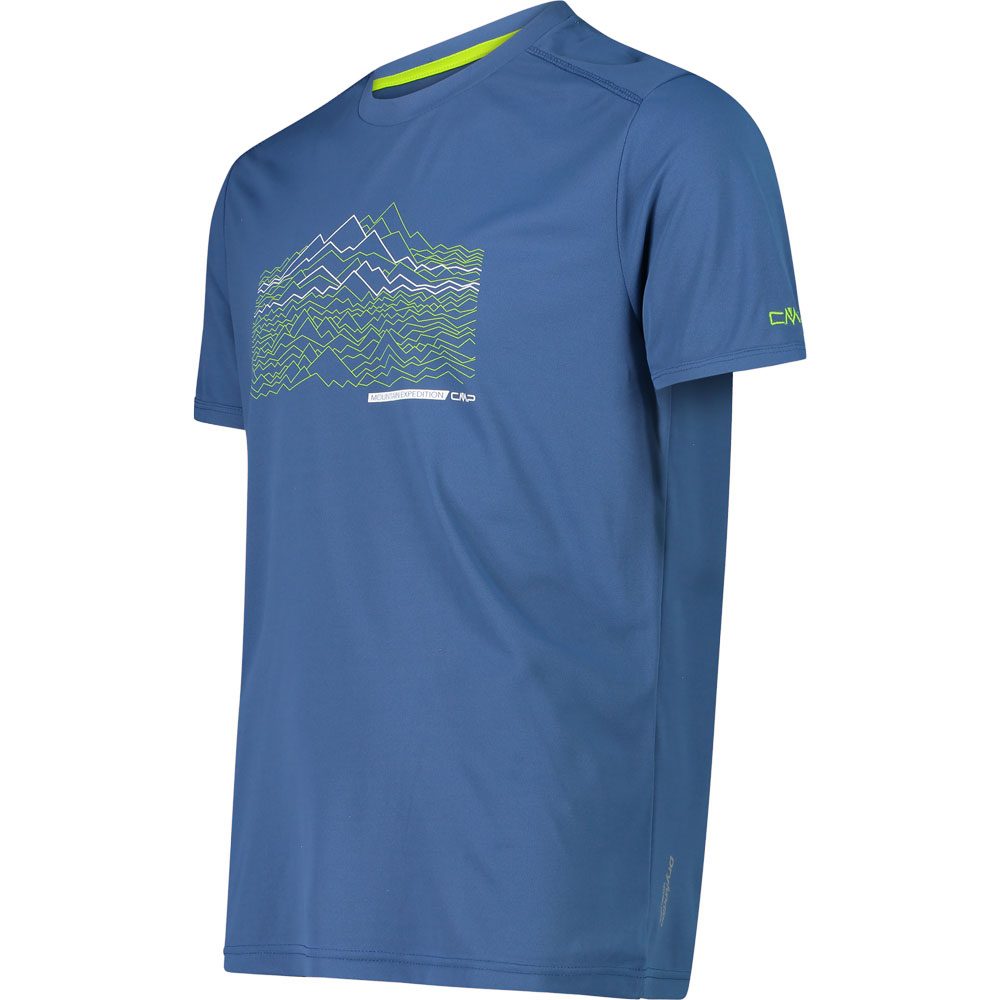 CMP T-Shirt Herren dusty blue