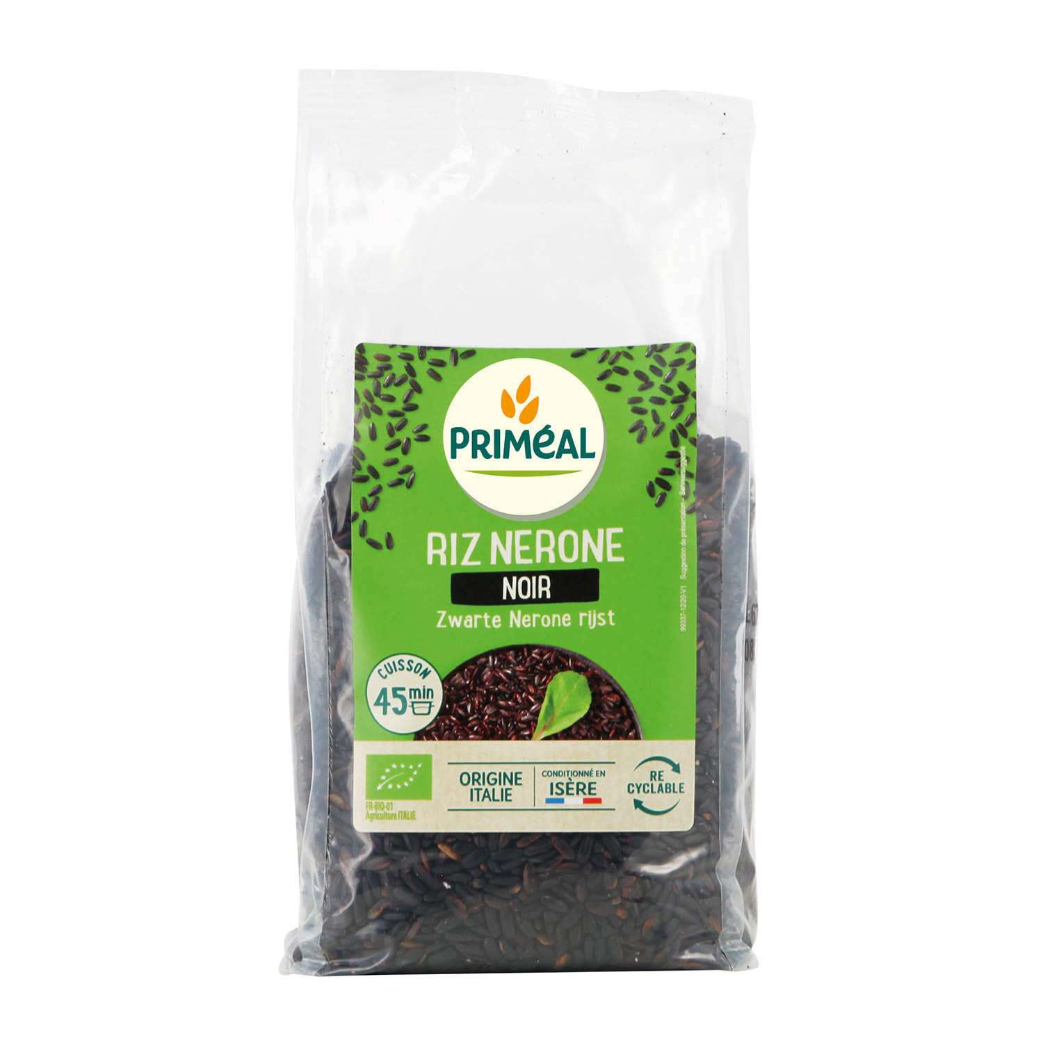 Riz noir Nérone bio d'Italie