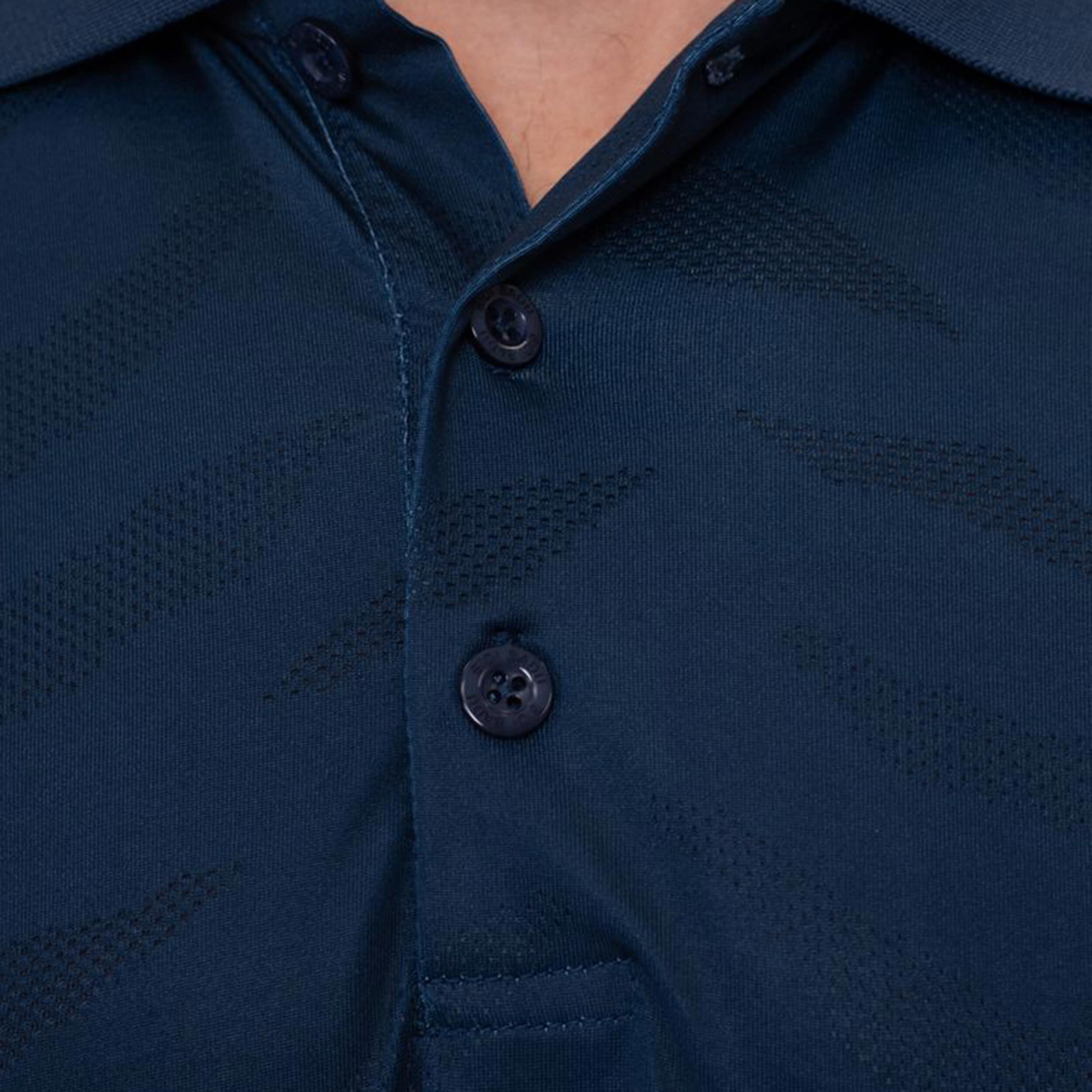 BIDI BADU Beach Spirit Polo Hommes - Bleu Foncé , Bleu