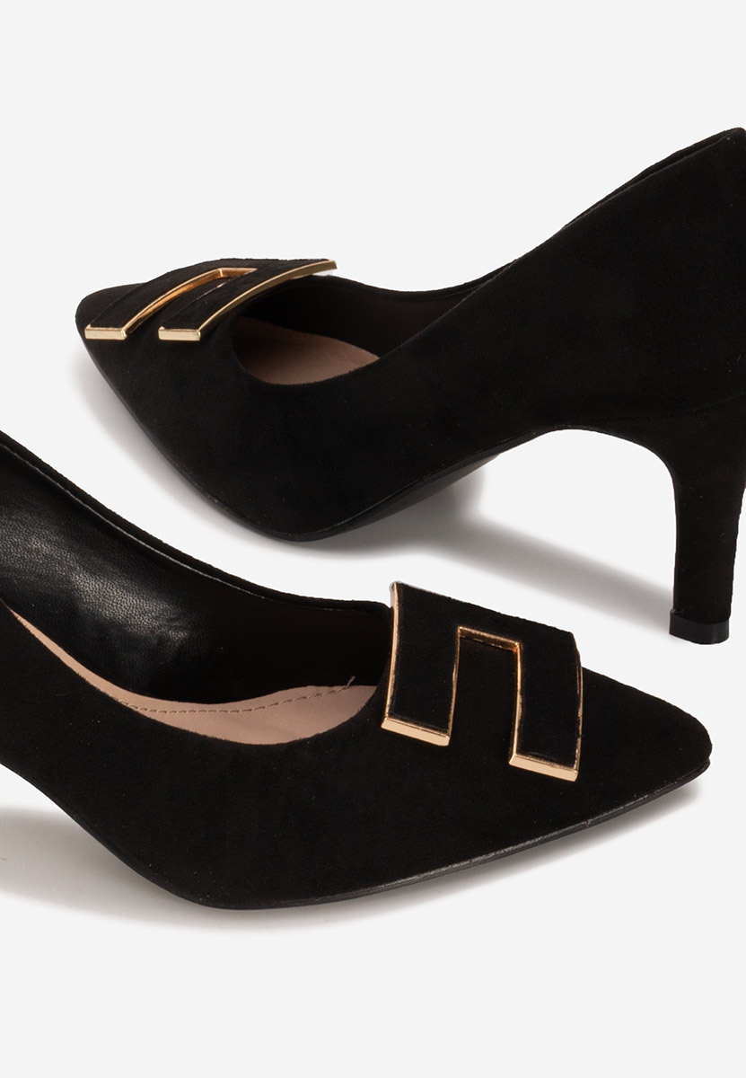 Chaussures à talon noirs Celestielle