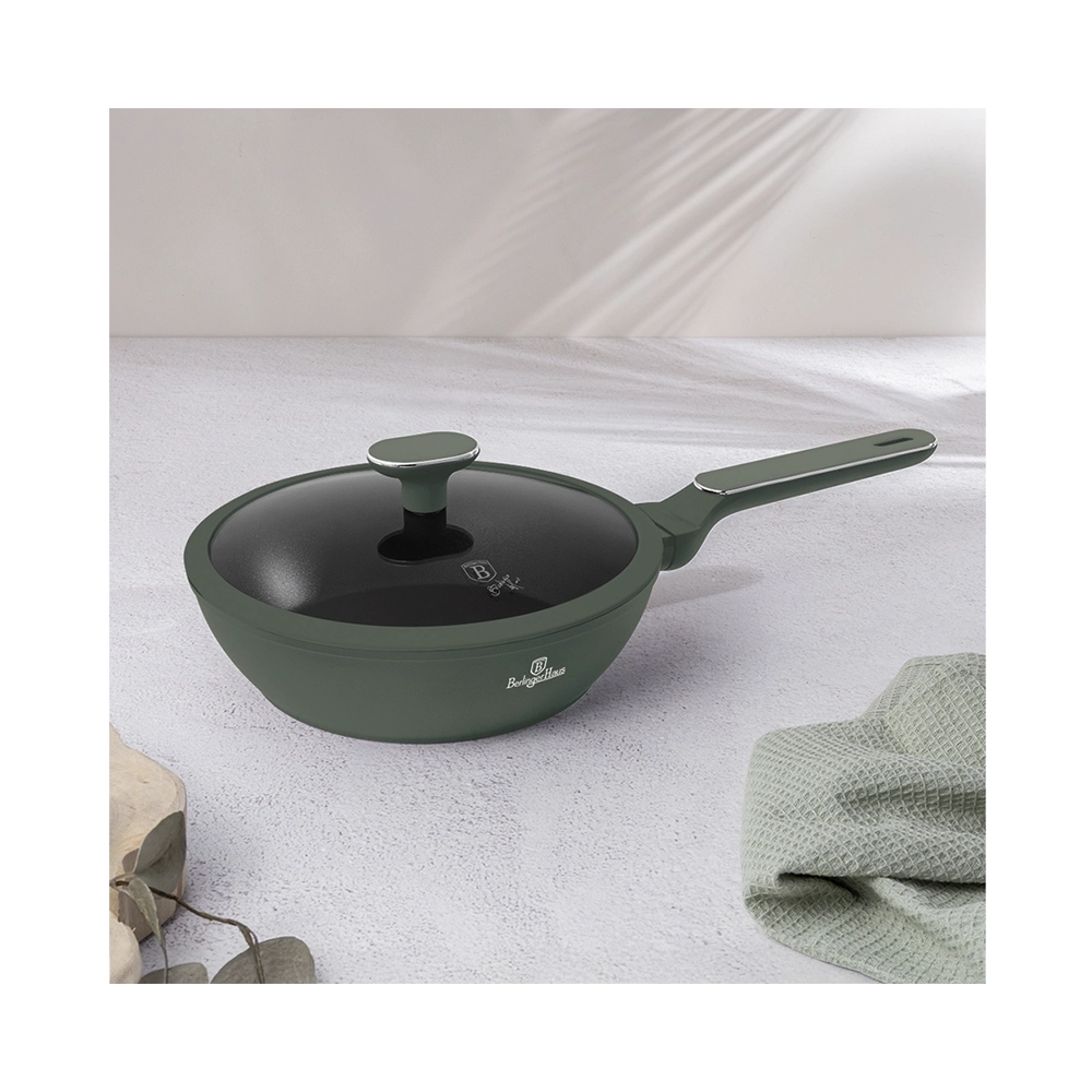 Berlinger Haus 10-teiliges Kochgeschirr-Set Matte Green Collection 2.0