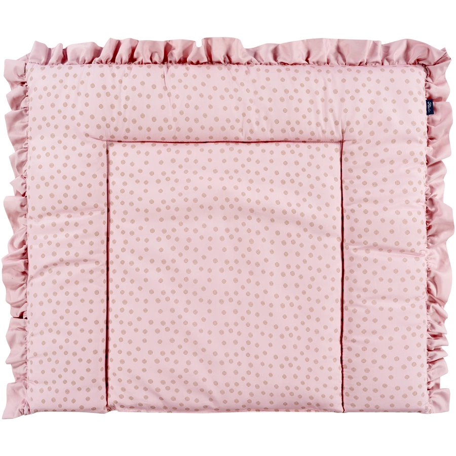 Alvi® Wickelauflage Curly Volant 70 x 85 cm