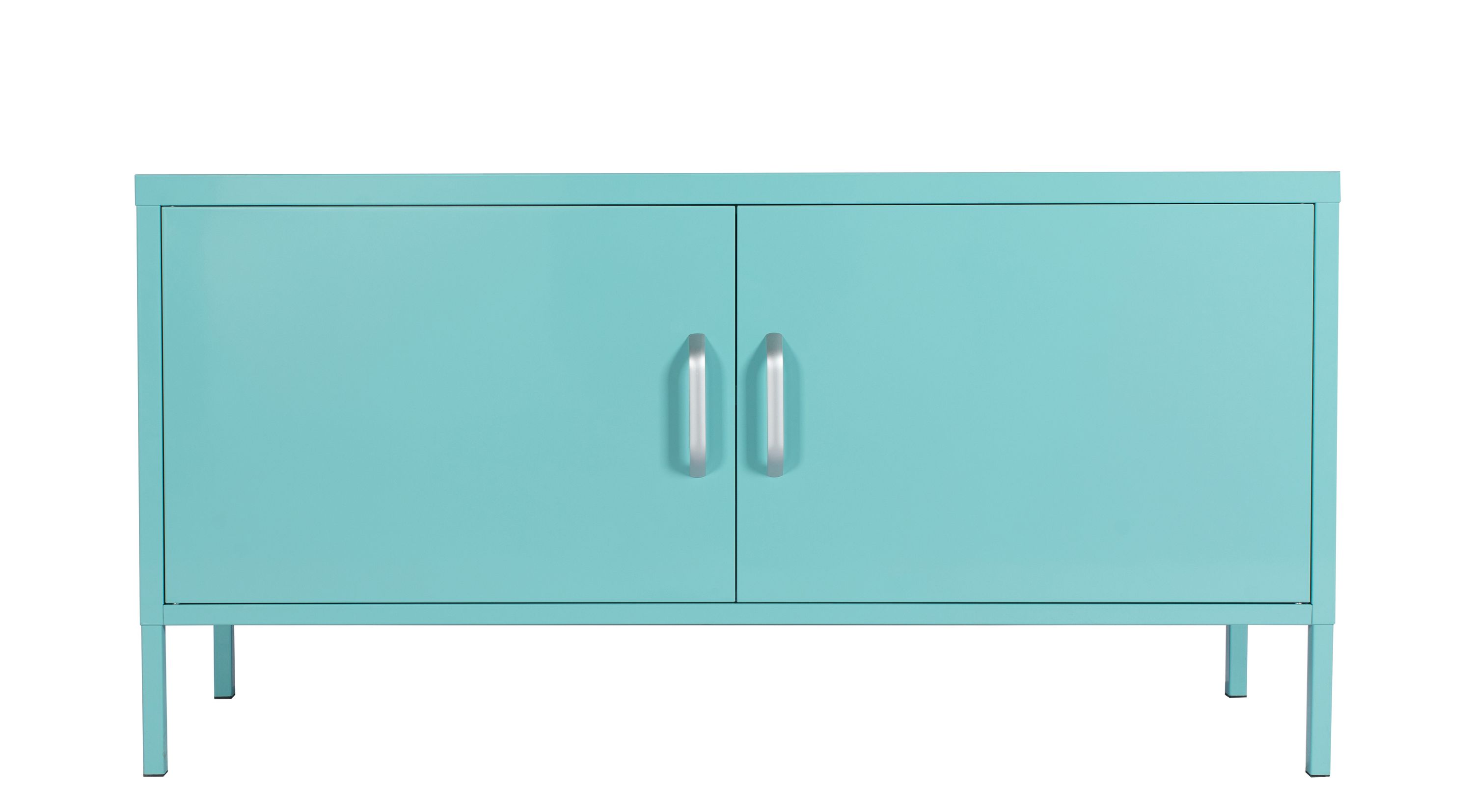 Sideboard Metall KLAUS 115 x 59 cm türkis