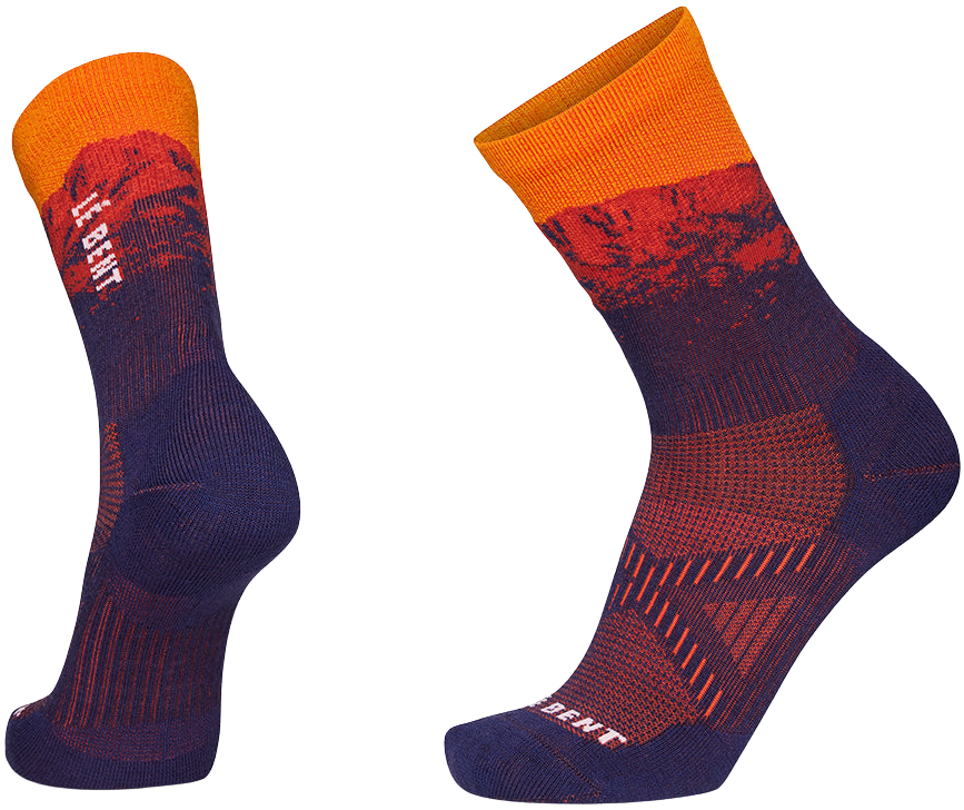 LeBent Zero Cushion 3/4 Crew Sock