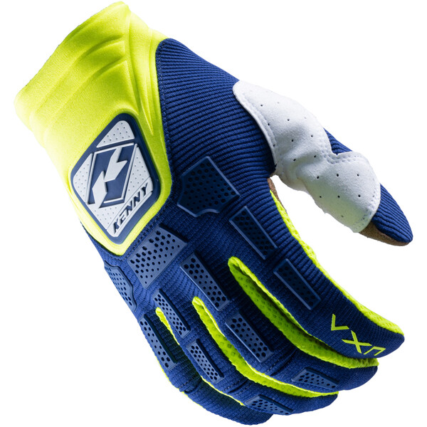 Kenny - Gants Titanium - 2023 Navy / Jaune fluo