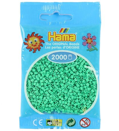 Hama Mini -Perlen - 2000 st. - Hellgrün