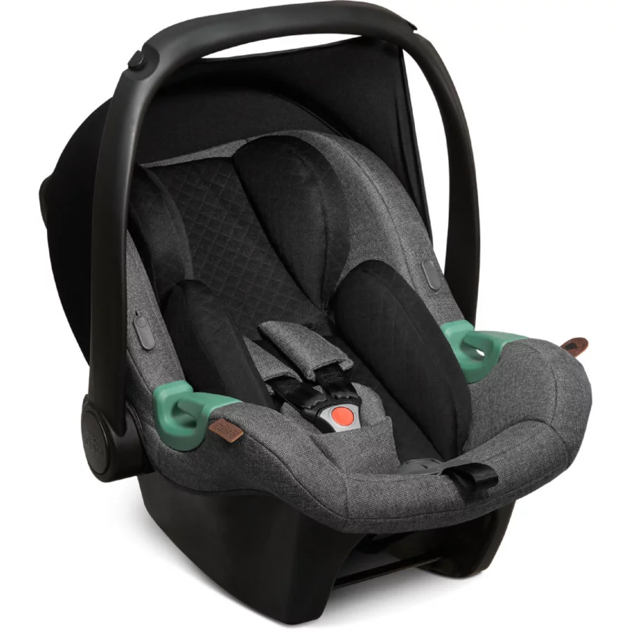 ABC Design Babyschale Tulip Asphalt inkl Isofix Base & Zubehör