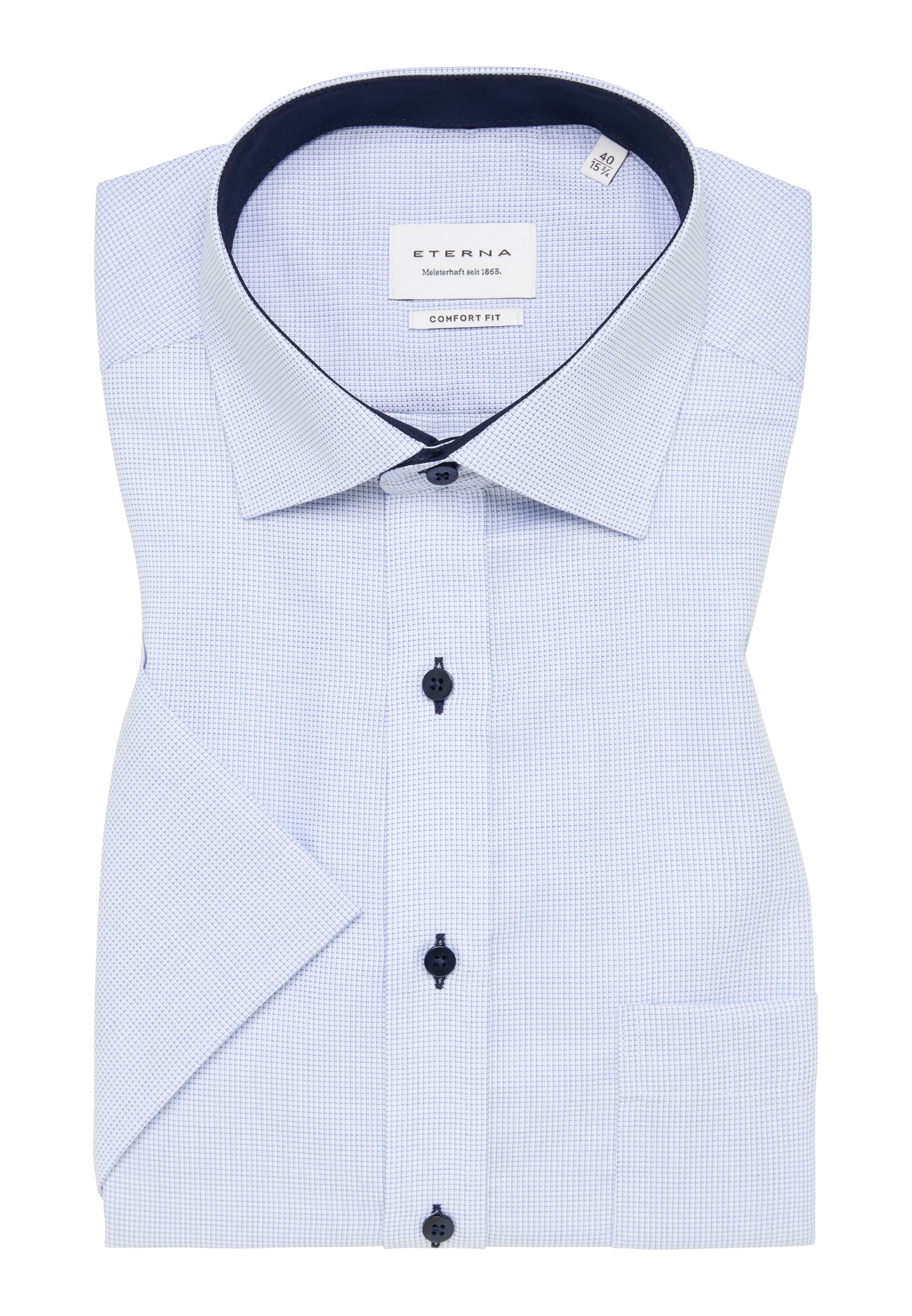 Eterna Kurzarmhemd »COMFORT FIT«, NON IRON (bügelfrei)
