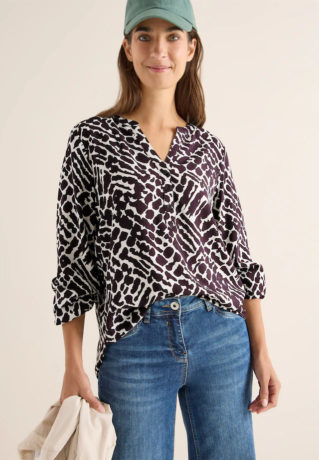 Cecil Shirtbluse fliessende Qualität, figurumspielend