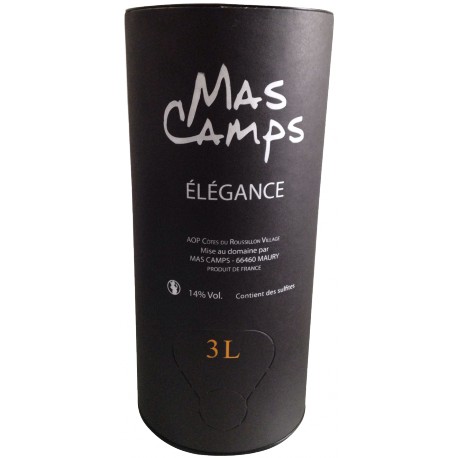 Mas Camps - Elégance - Fontaine à Vin Rouge - 3L