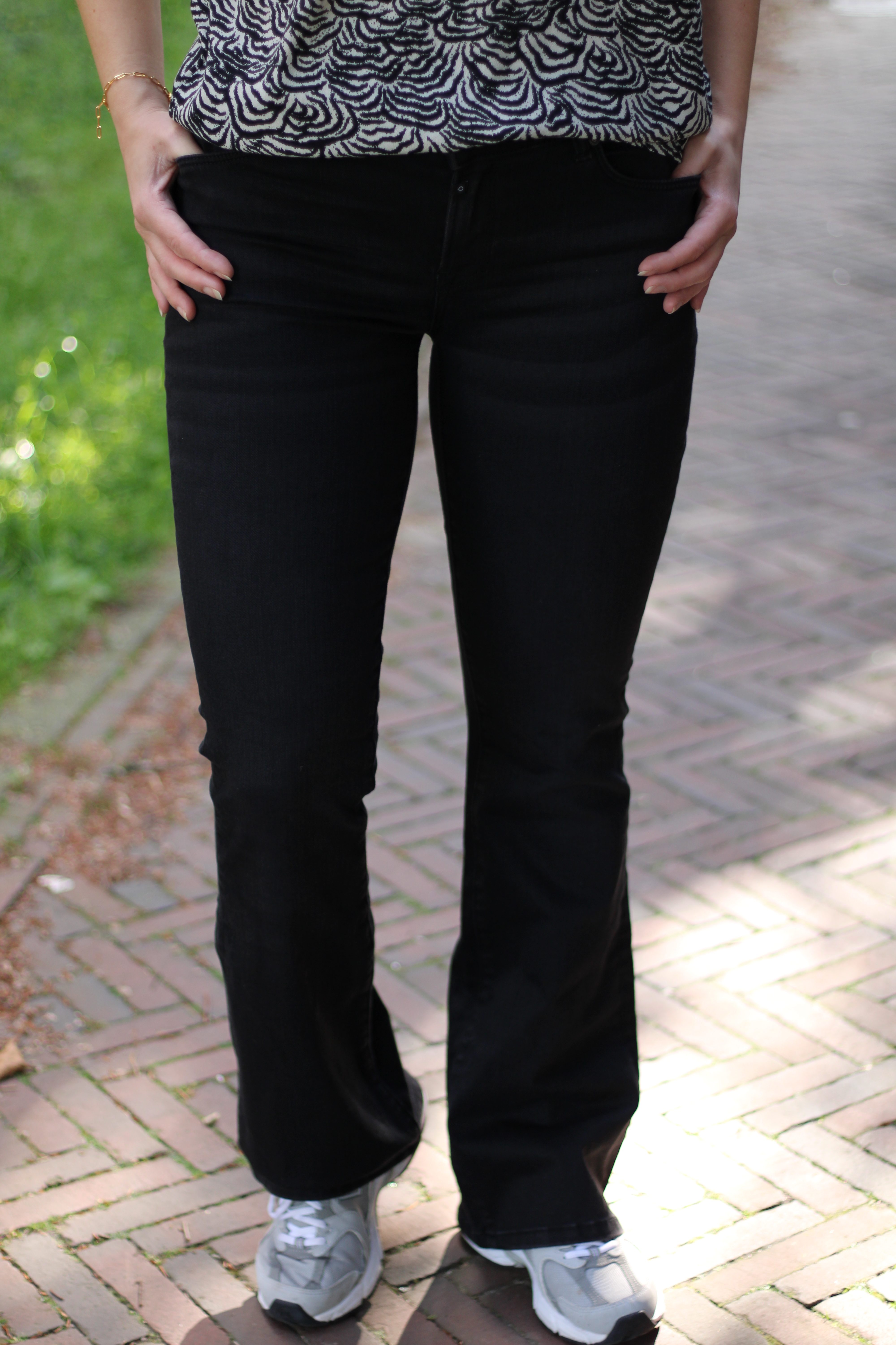 COJ Denim - Laura Flare Jeans - Black Vintage