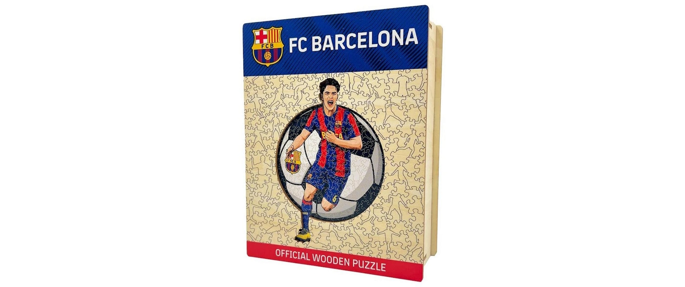 Puzzle »Iconic FC Barcelona – Gavi« Holzart: Birke (Herkunftsland: China)
