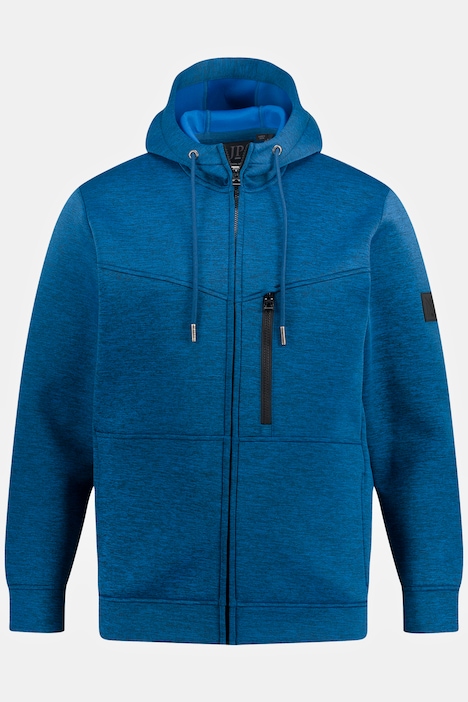 Hoodiejacke, FLEXNAMIC®, Workwear, Scuba, Kapuze, 4 Taschen