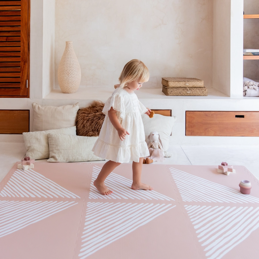 toddlekind Prettier Puzzle Spielmatte Sandy Lines Sea Shell 120 x 180 cm