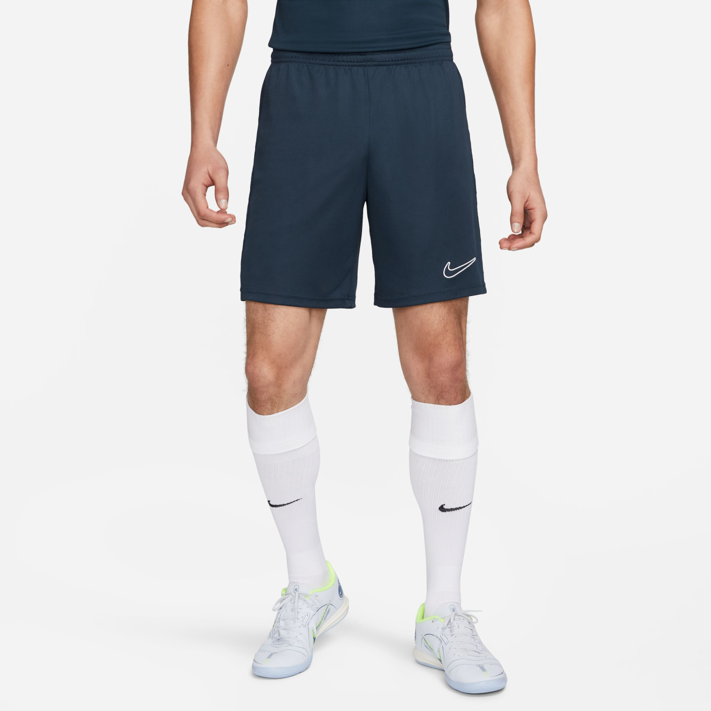 Nike Dri-FIT Academy 23 Trainingsbroekje Donkerblauw Wit