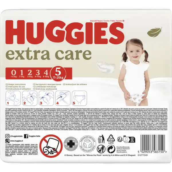 Extra Care Windeln mit Disney-Design Größe 5