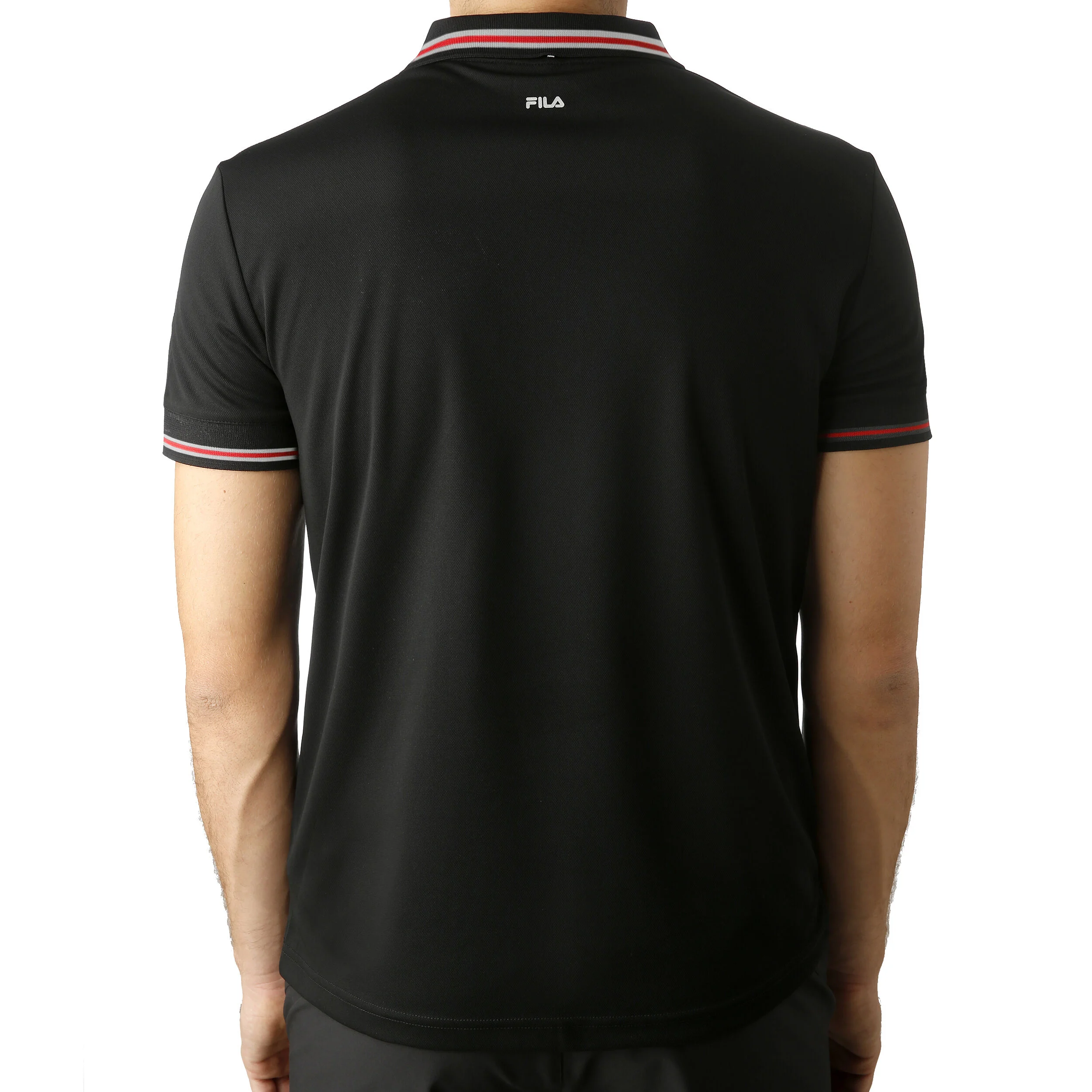 Fila Piro Polo Hommes - Noir , Rouge