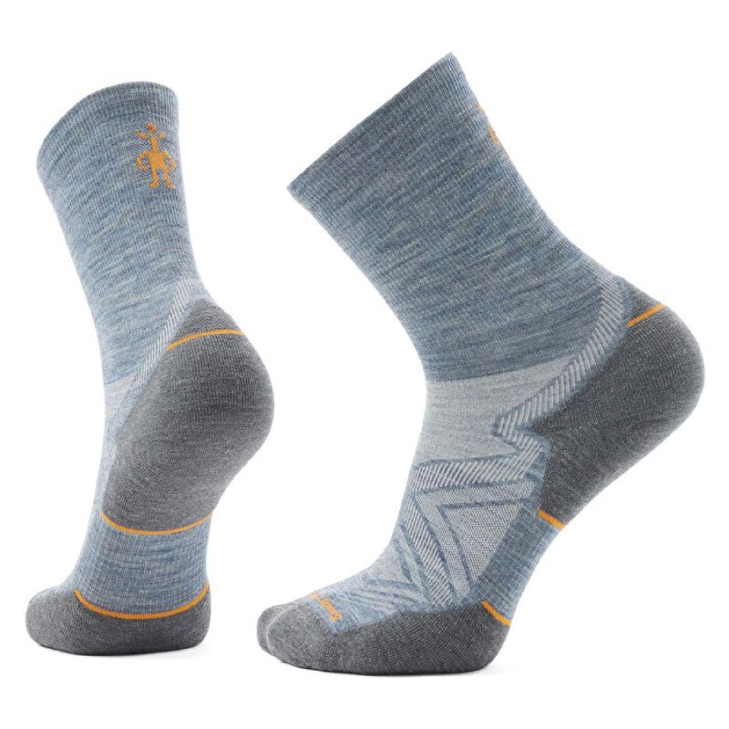 Run Targeted Cushion Mid Crew Socks - Chaussettes en laine mérinos