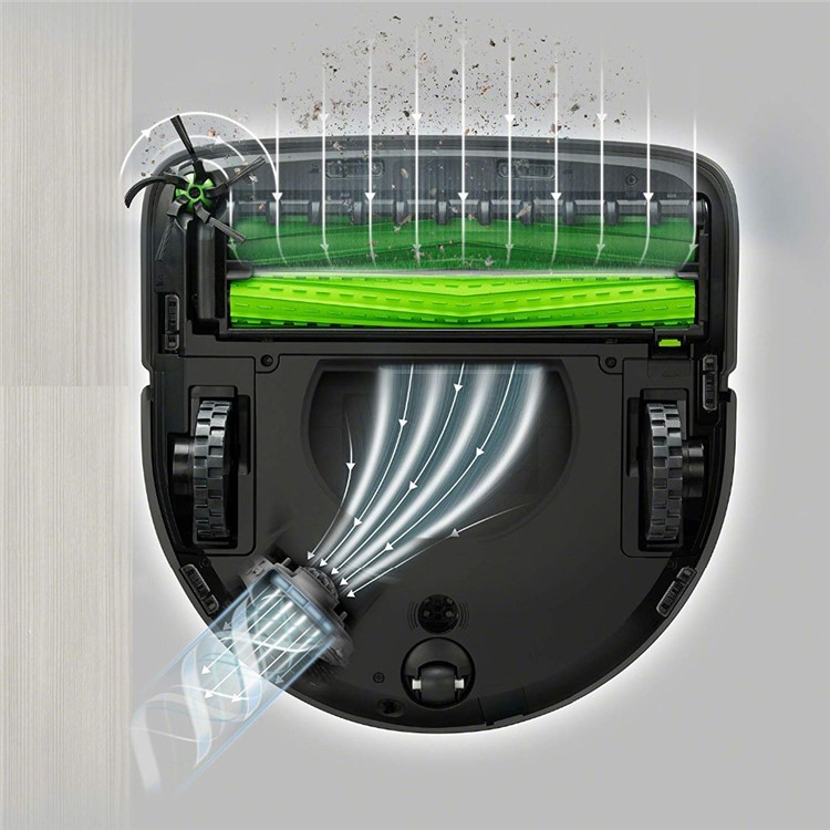 (2er Set) Ersatz Gummi Lamellen Bürsten für iRobot Roomba Staubsauger Roboter S9 / S9