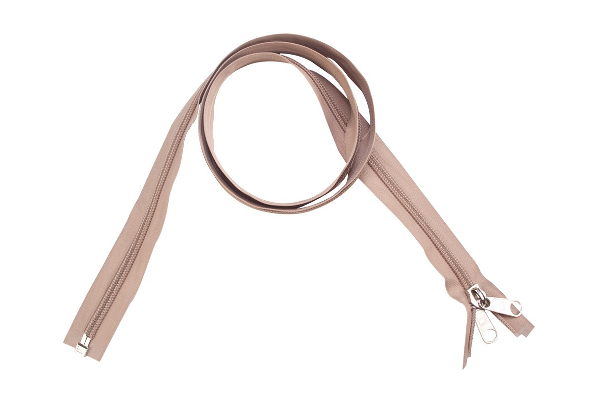 ESVO 10 mm 150 cm beige deelbare rits