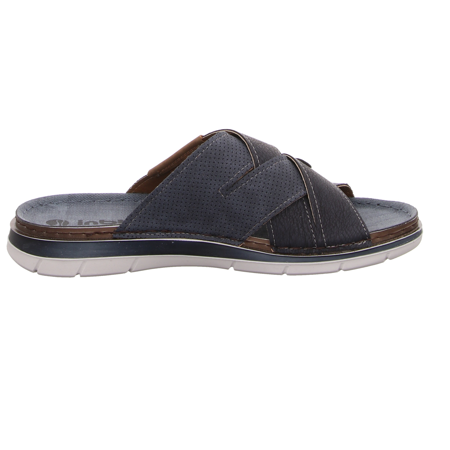 Oskar Bold Pantolette blau blau