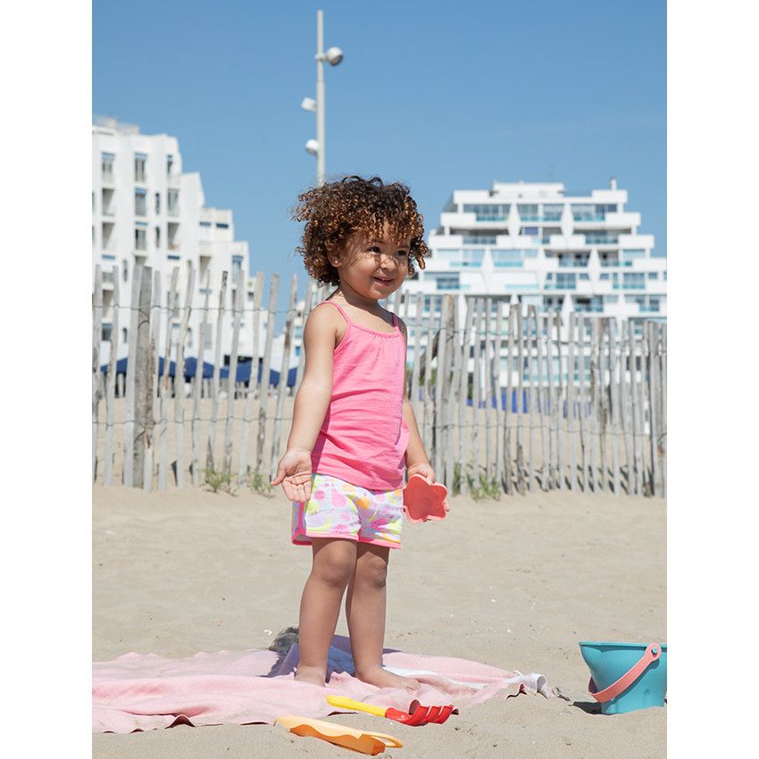 Lot de 3 débardeurs unis pour bébé fille - Multicolore