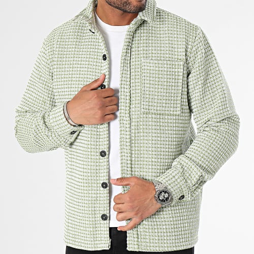 Surchemise Vert Blanc