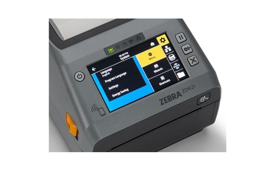Etikettendrucker ZD621t 300 dpi LCD USB,RS232,LAN,BT,WLAN<br>Industrieller Thermotransferdrucker mit erweiterten Management-Funktionen