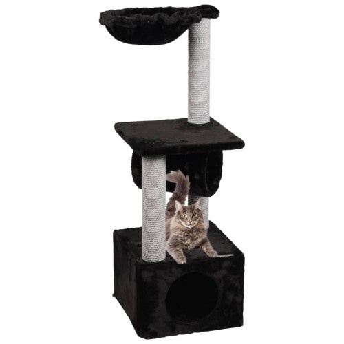 arranhador de gato preto