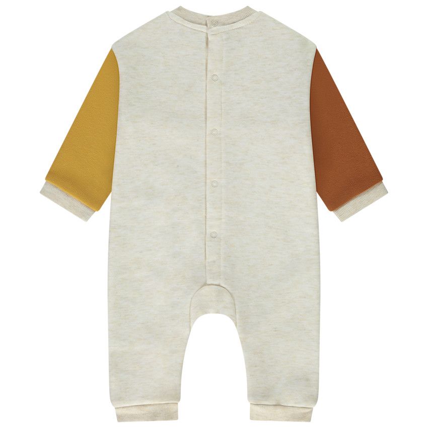 Combinaison oversize effet colorblock Winnie Disney pour bébé garçon - Ecru