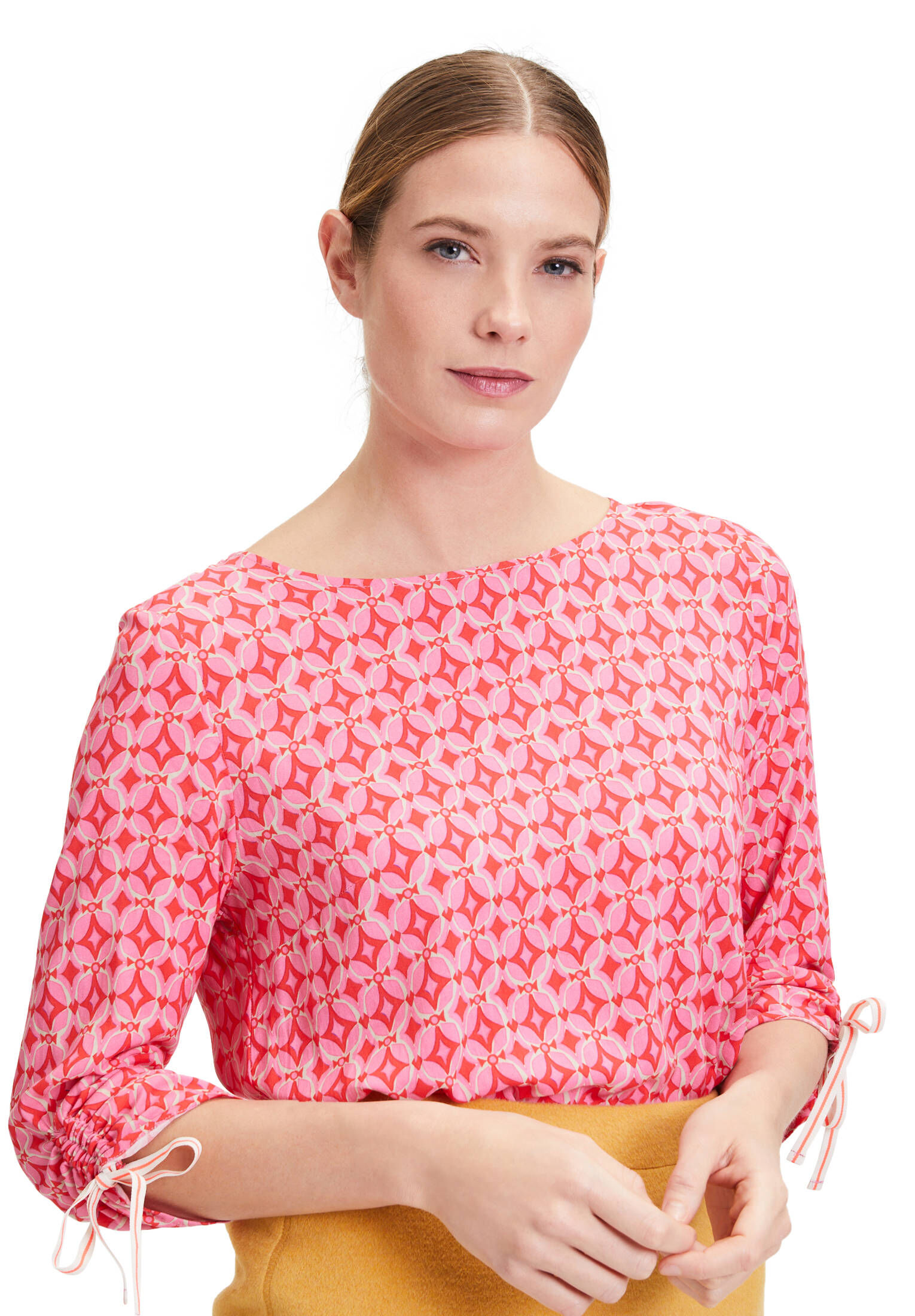 Cartoon| Damen Casual-Bluse mit Muster